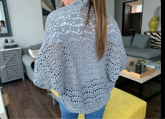 Bolero o Chal gris