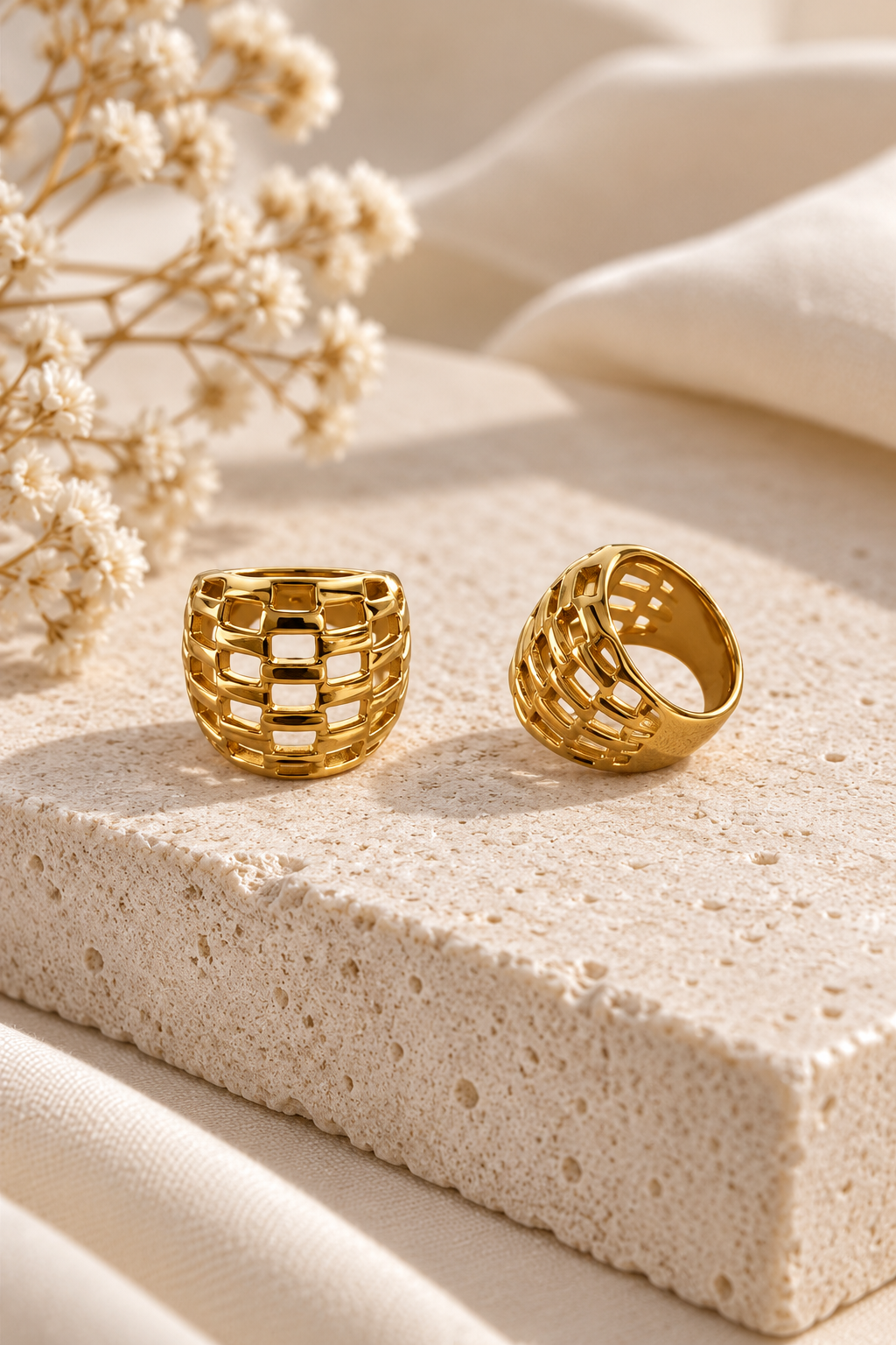 Anillo chuncky acero inoxidable MJ199