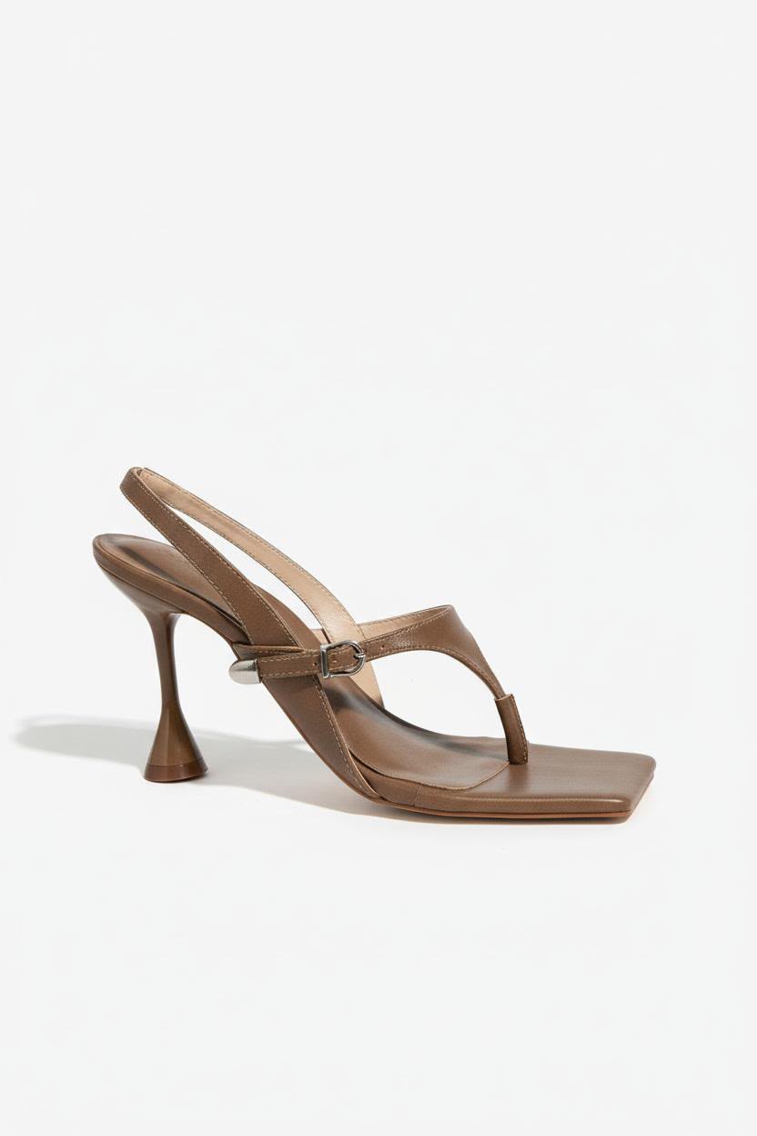 Tacones Camel