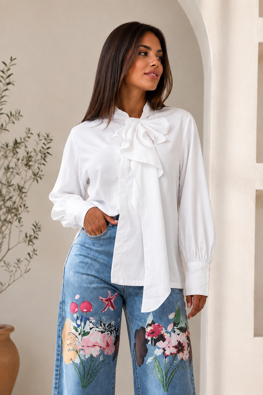 Blusa Blanca elegant