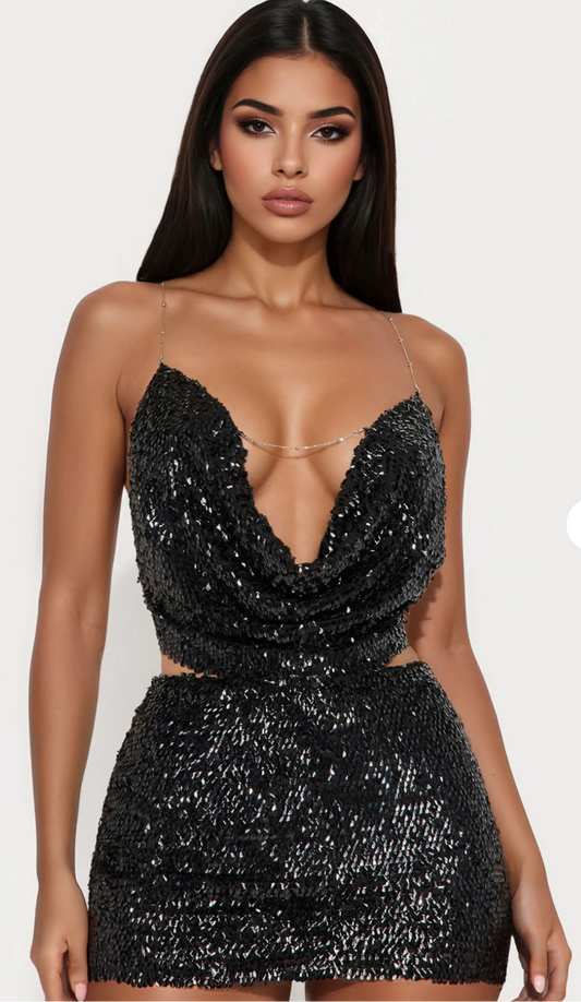 Steal black set