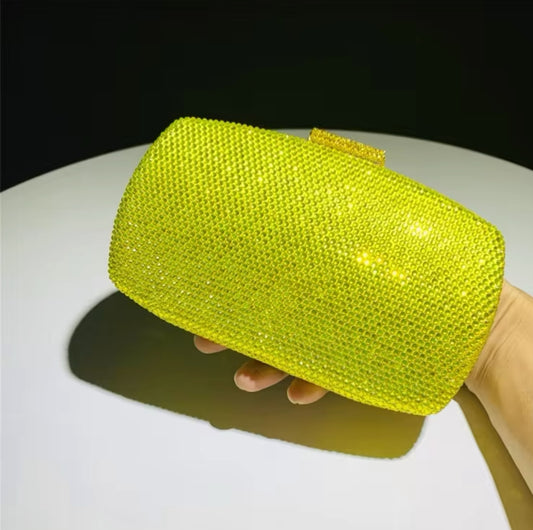 Cartera de Noche Amarilla