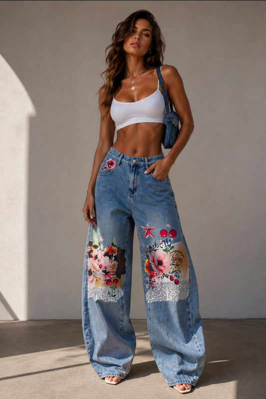 DENIM CON PINTURA