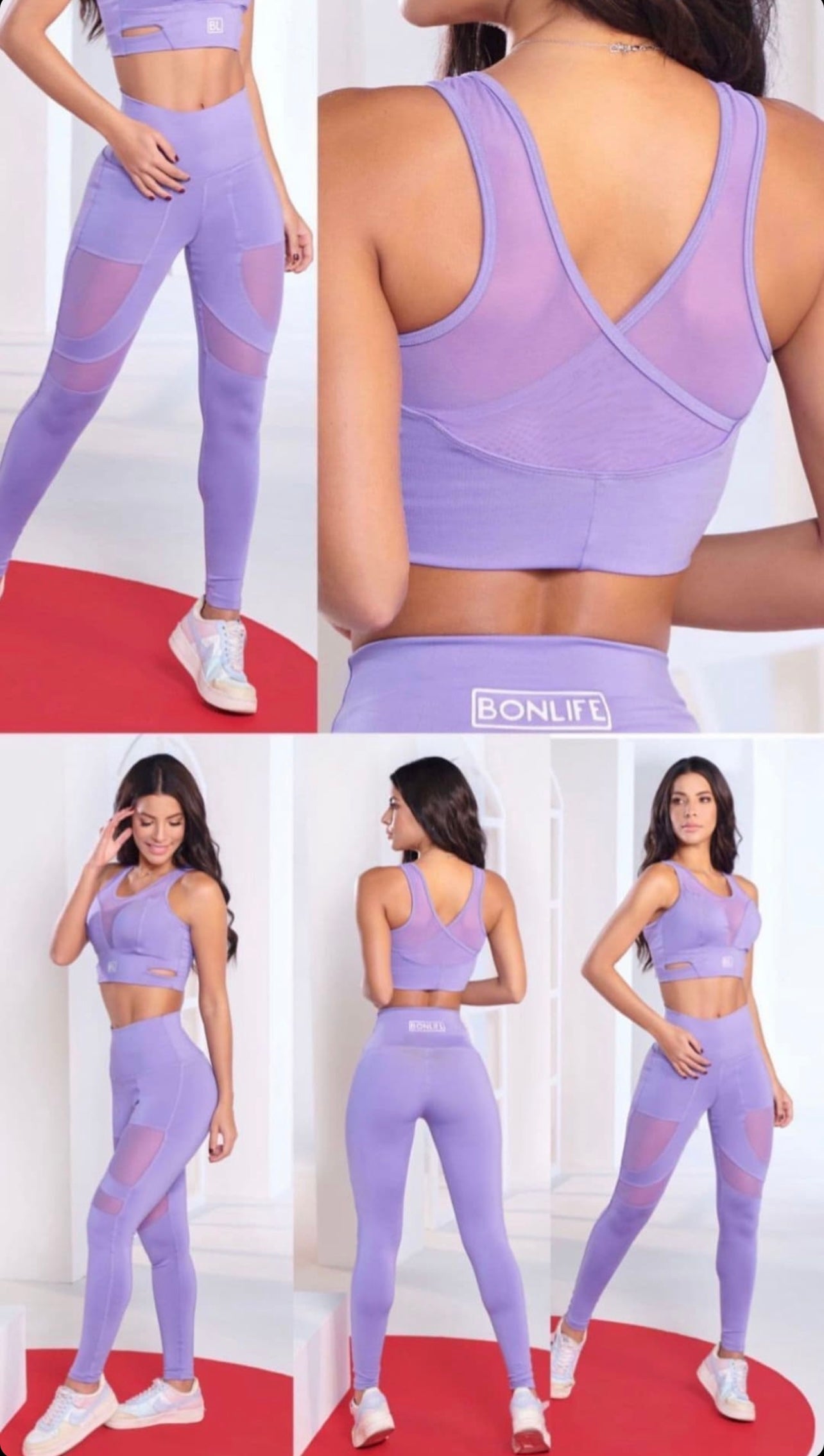 Conjunto Deportivo con transparencia