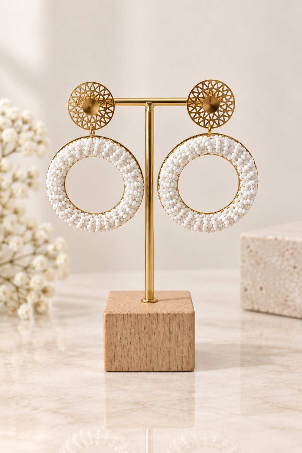 ARGOLLA BAÑO DE ORO DE 24K MJ15