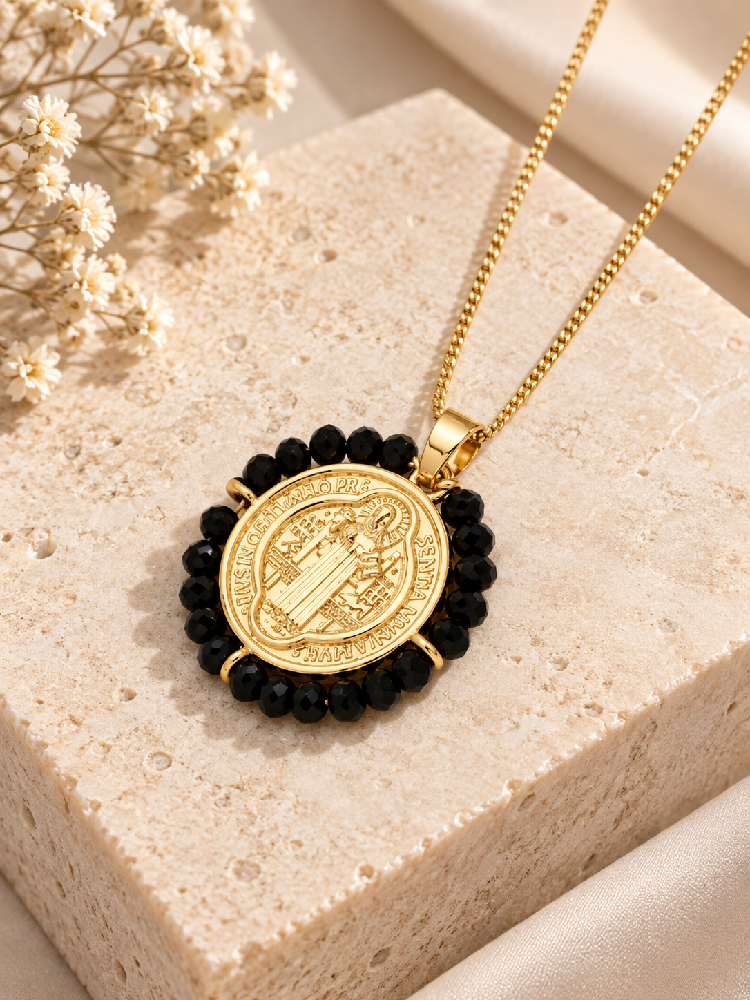 Collar de San Benito con Balines AR-018