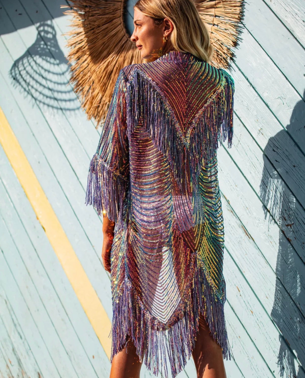 Queen Kimono Purple