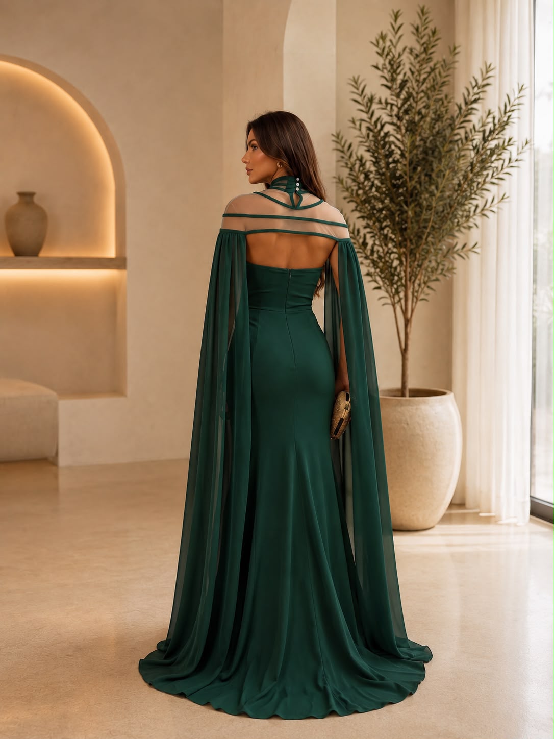 Vestido Imperial Verde