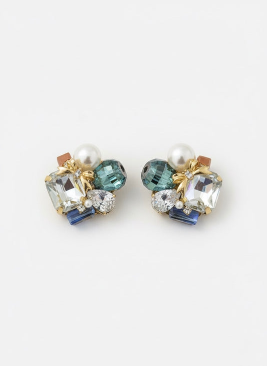 TOPITOS CON CRISTALES VARIOS Y PERLAS