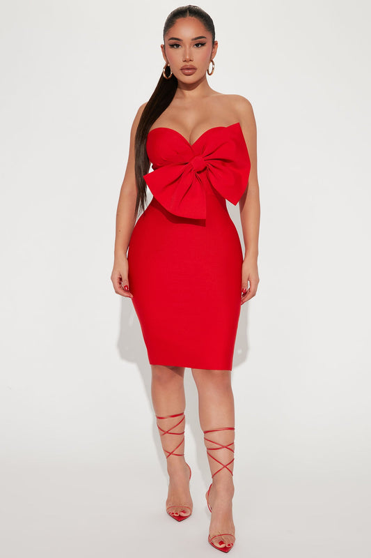 Hana Bandage Mini Dress