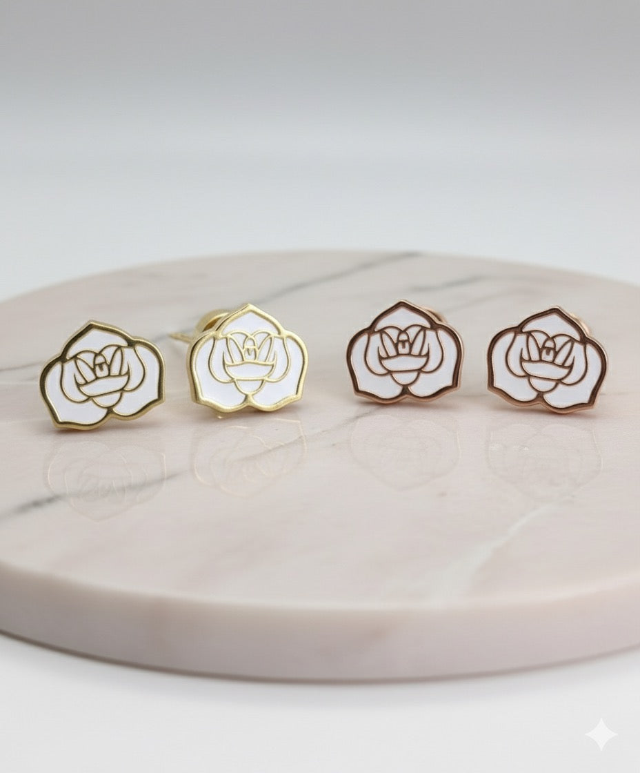 aretes Flor del Espiritu Santo