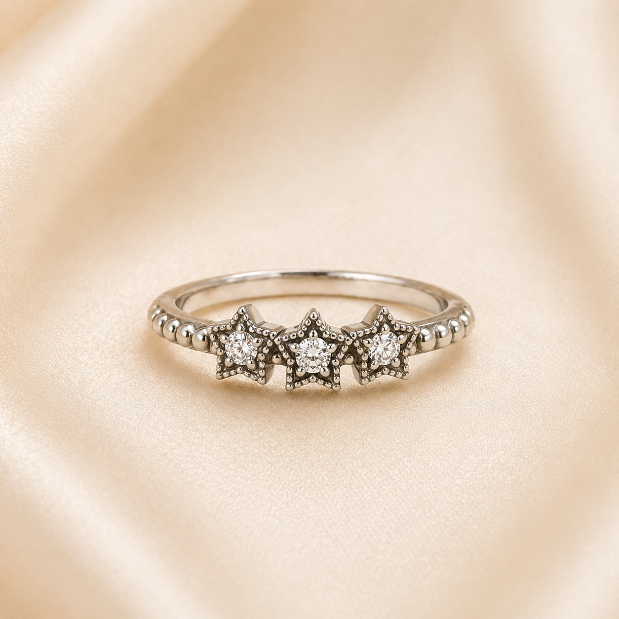 Anillo plata 925 con rodio MJ144