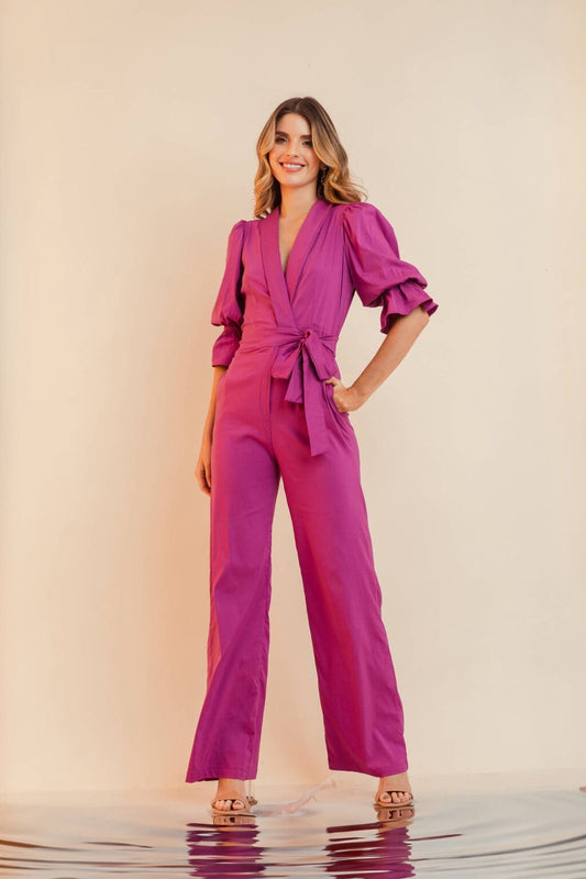 ENTERIZO FUCSIA