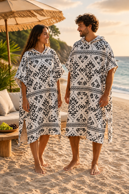 Poncho Adultos Tribal