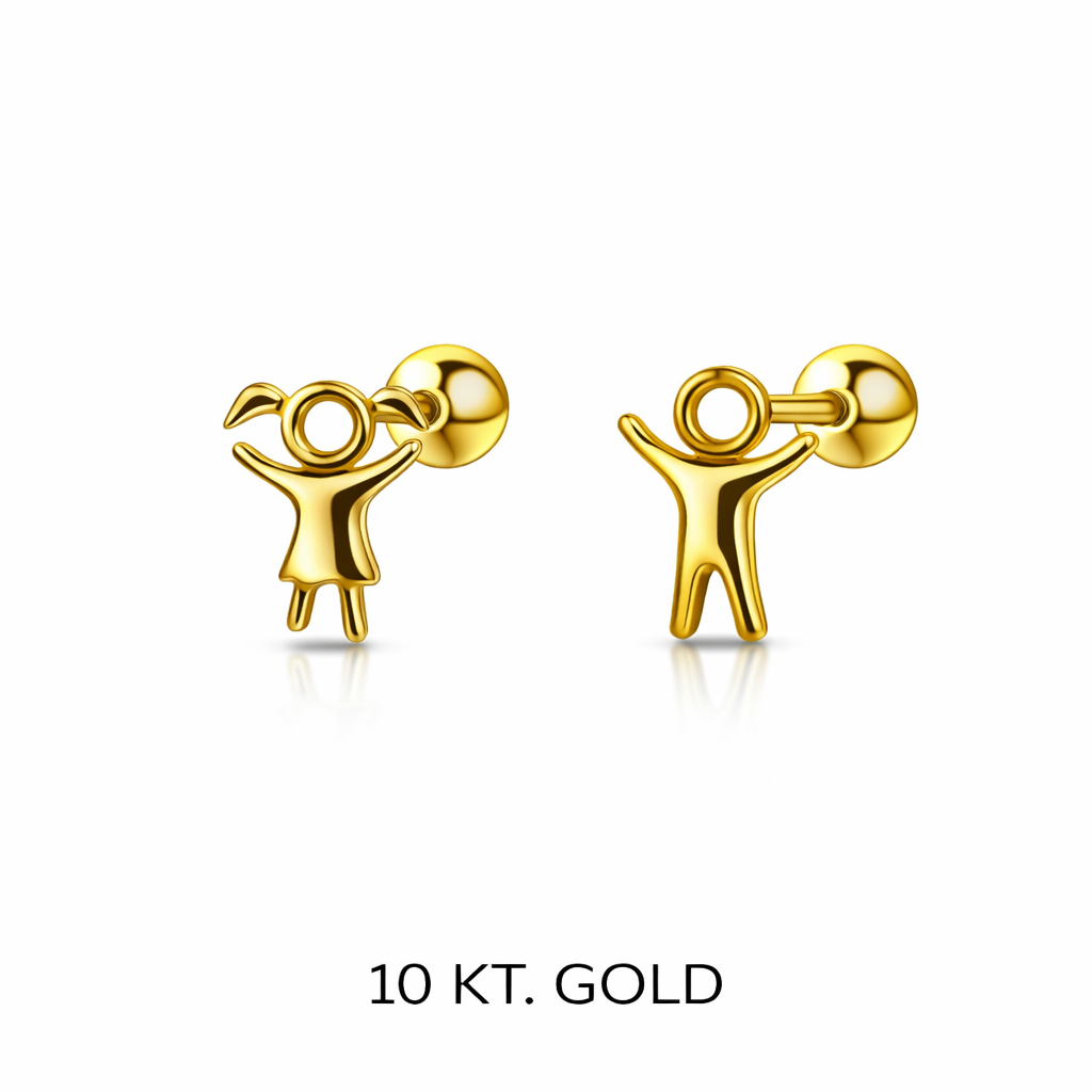 Topitos Oro 10K Europeo - Piercing