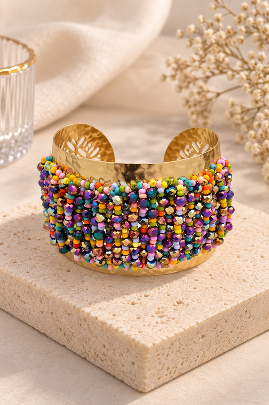 PULSERA BAÑO DE ORO 24K MJ43