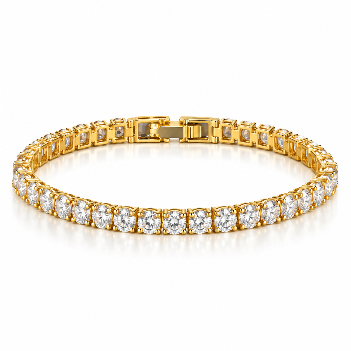 Pulsera Tennis Lumière Gold