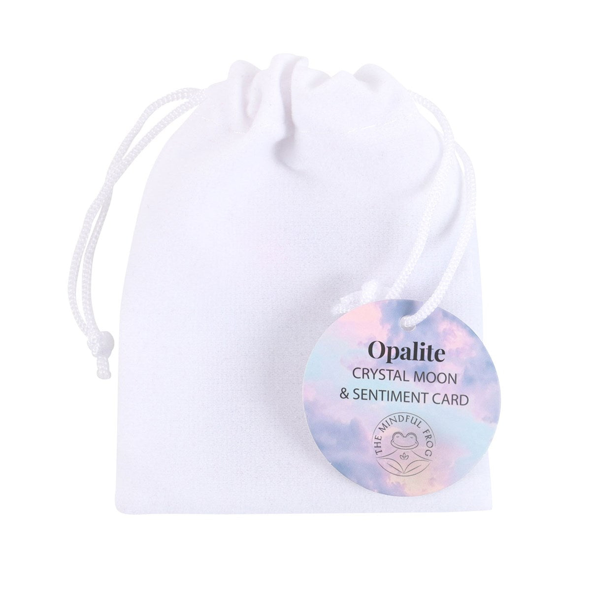 Luna de Cristal de Opalita / Mantente salvaje, hijx de la luna