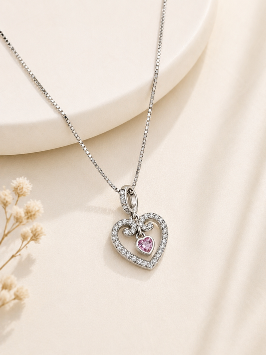 Collar plata 925 con rodio MJ127