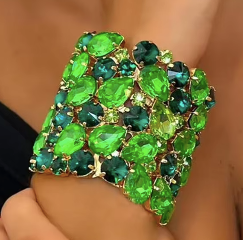 Pulcera Verde de Fantasía
