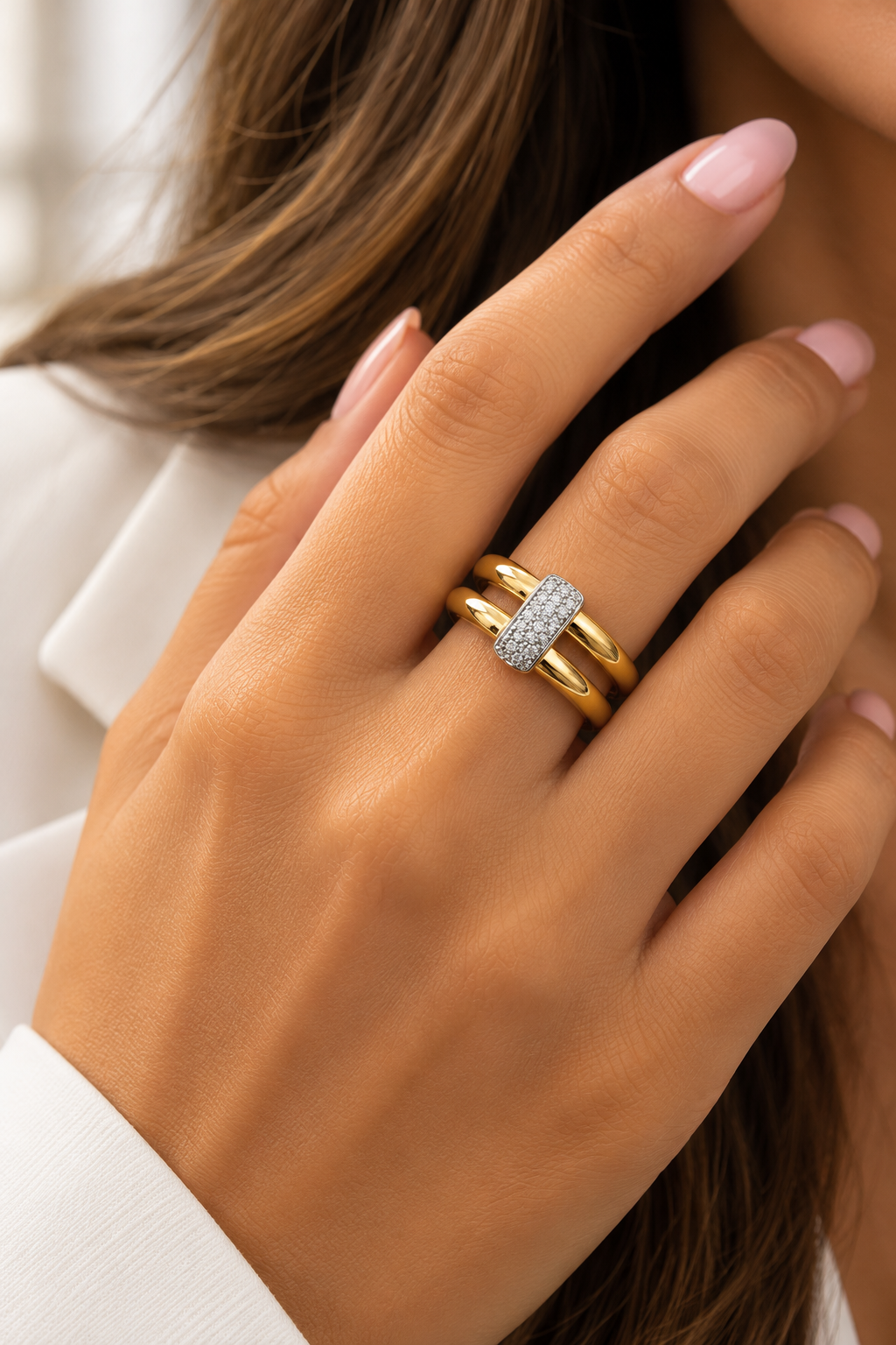 Anillo Golden Shine
