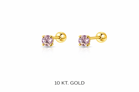 Topitos 10K mini cristales de Colores - Piercing