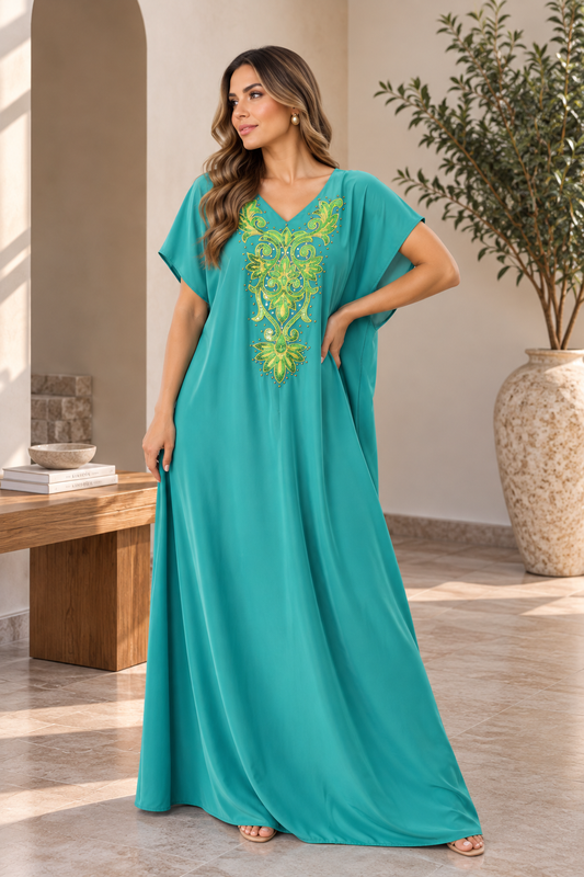 KAFTAN FARAH AQUA
