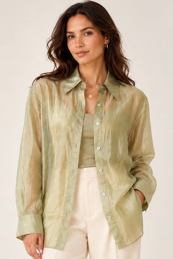 CAMISA DE ORGANZA