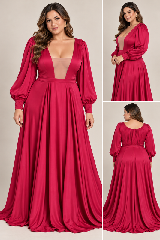 VESTIDO FUCSIA
