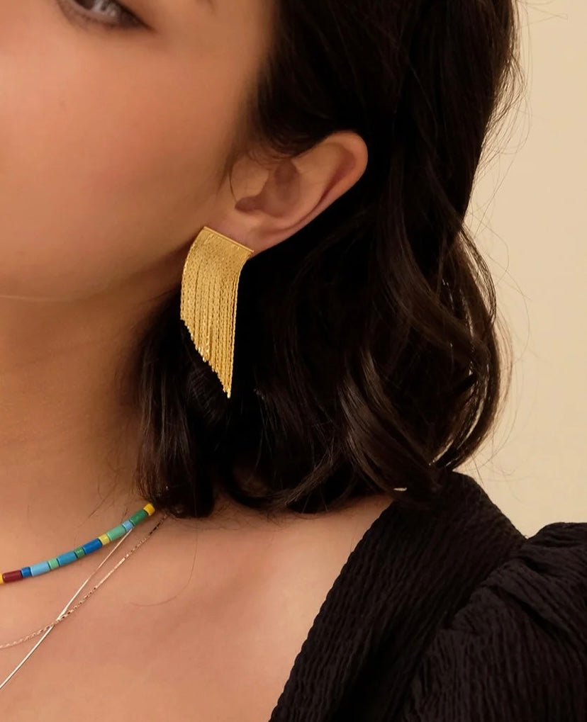 Aretes de Tiras colgantes