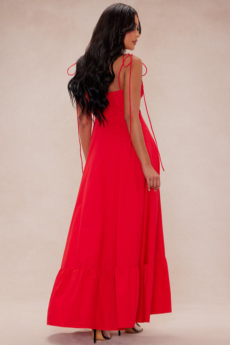 Alison Poplin Maxi dress