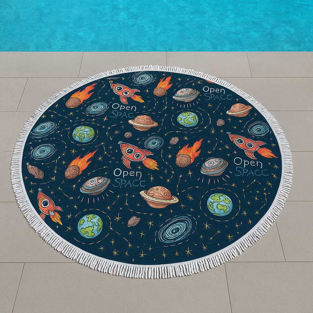 Toallas Playeras redondas