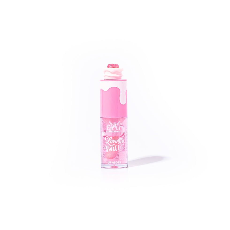 Lip Gloss con Charm de postres
