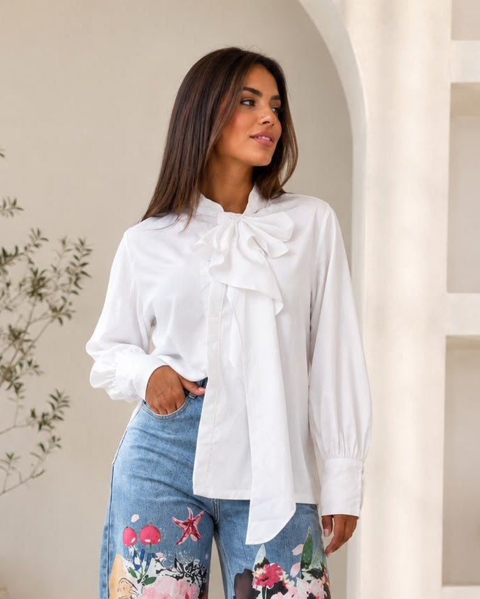 Blusa Blanca elegant