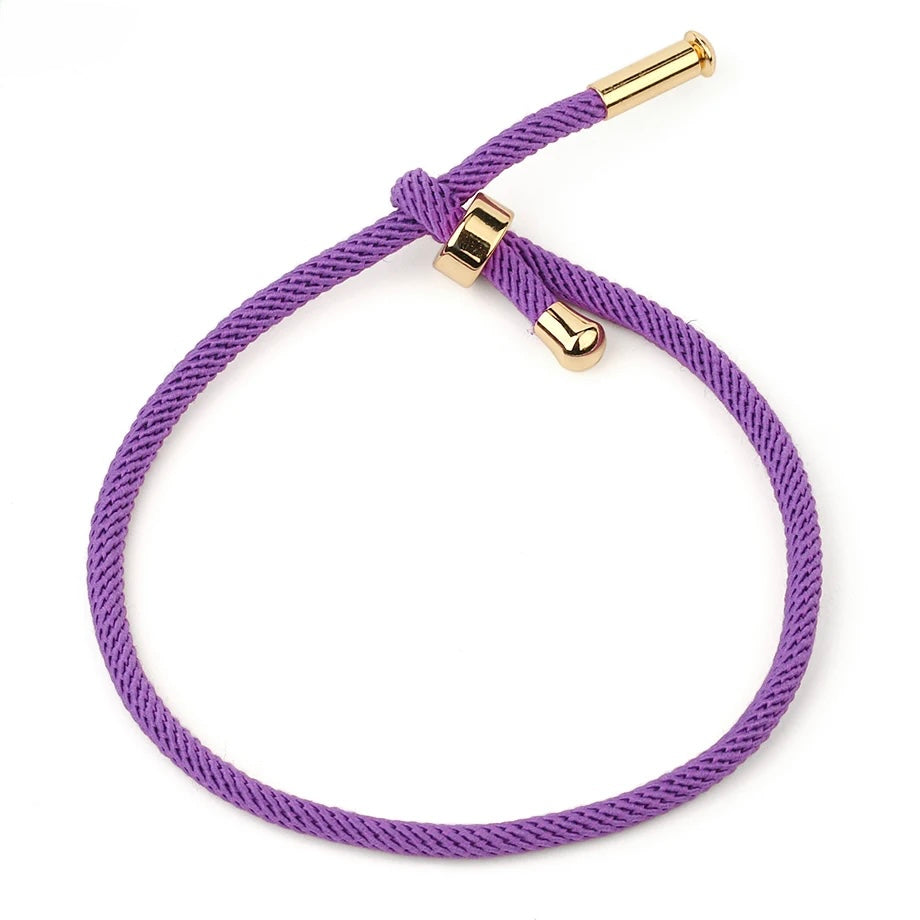 PULSERA TELA COLORES VARIOS