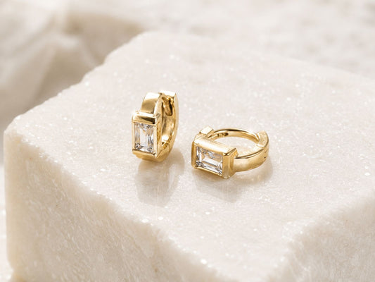 CRISTAL MINI HOOPS - AR-037