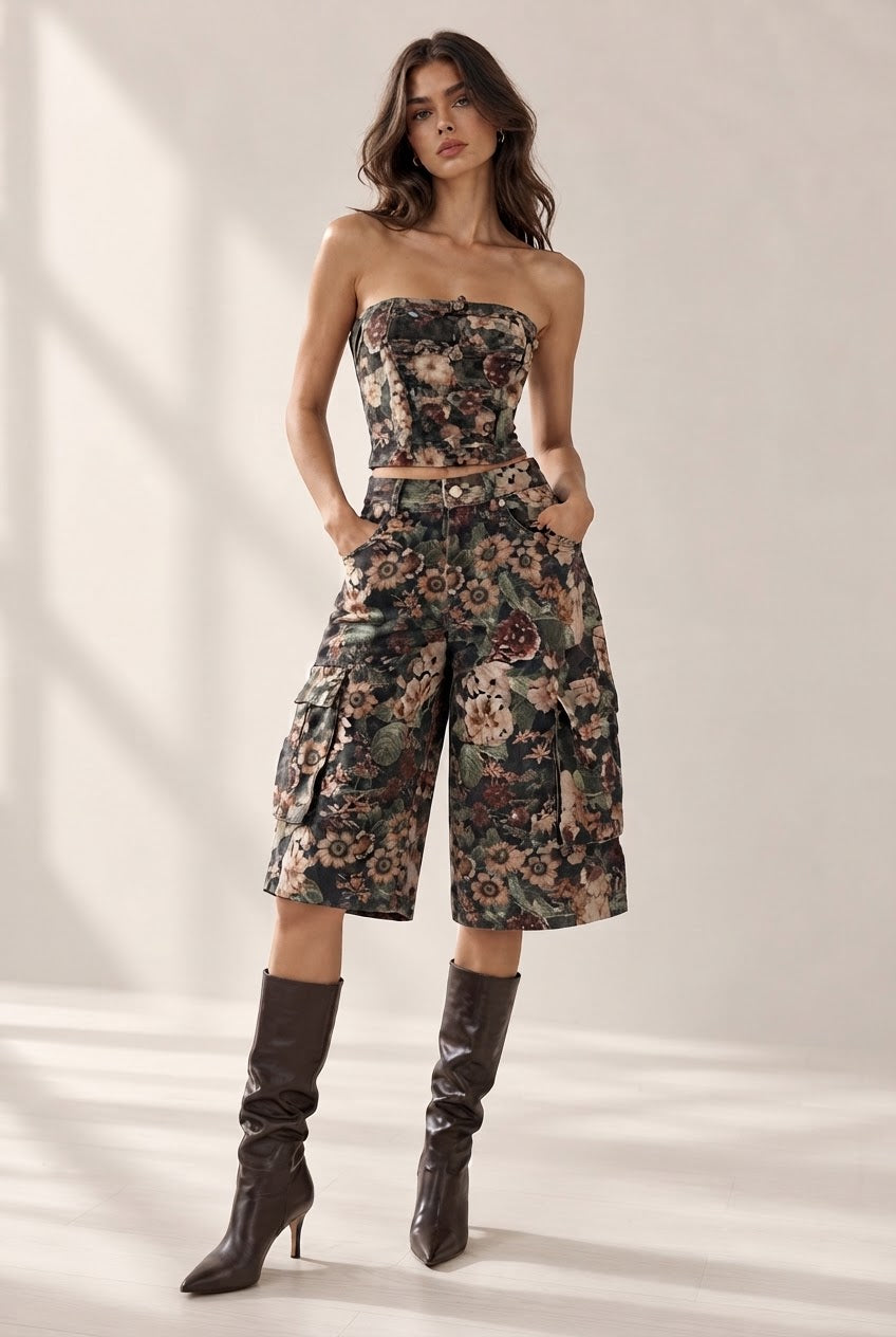 SET FLORES SHORT GALITA