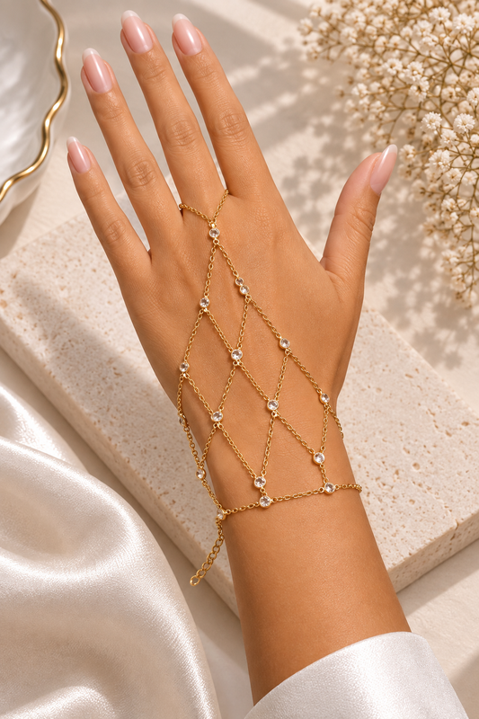 PULSERA BOHEMIA GOLDEN VEIL