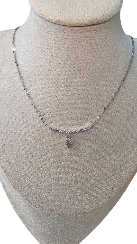 Collar plata 925 con rodio MJ97
