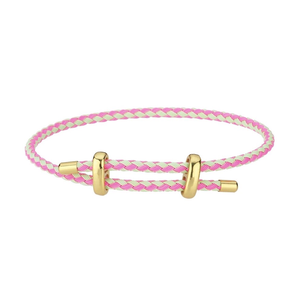 Pulseras ajustable cuerina rigida colores variados