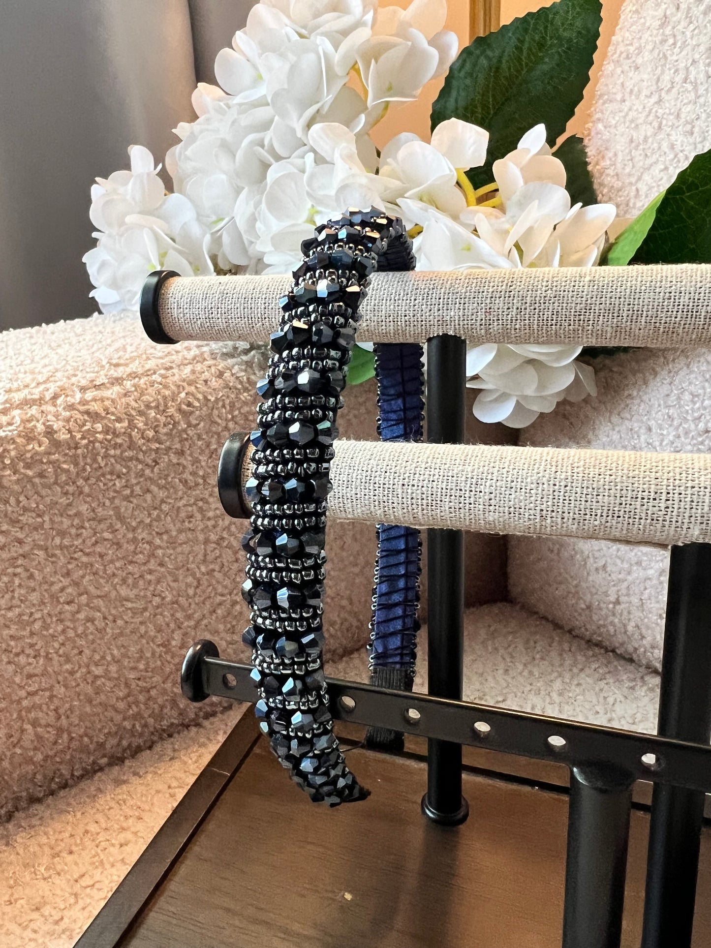 Diadema Delgada Azul Navy 01513