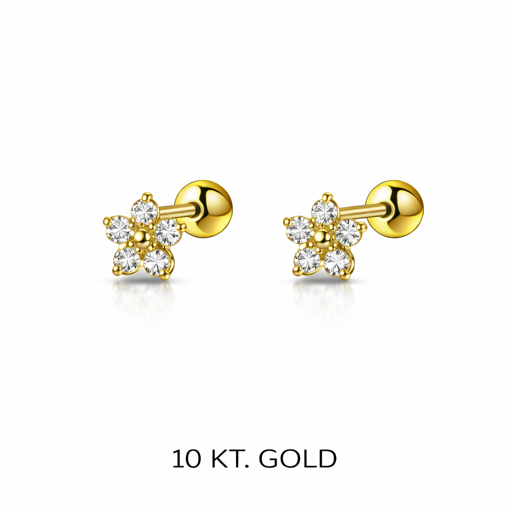 Topitos Oro 10K Europeo - Piercing