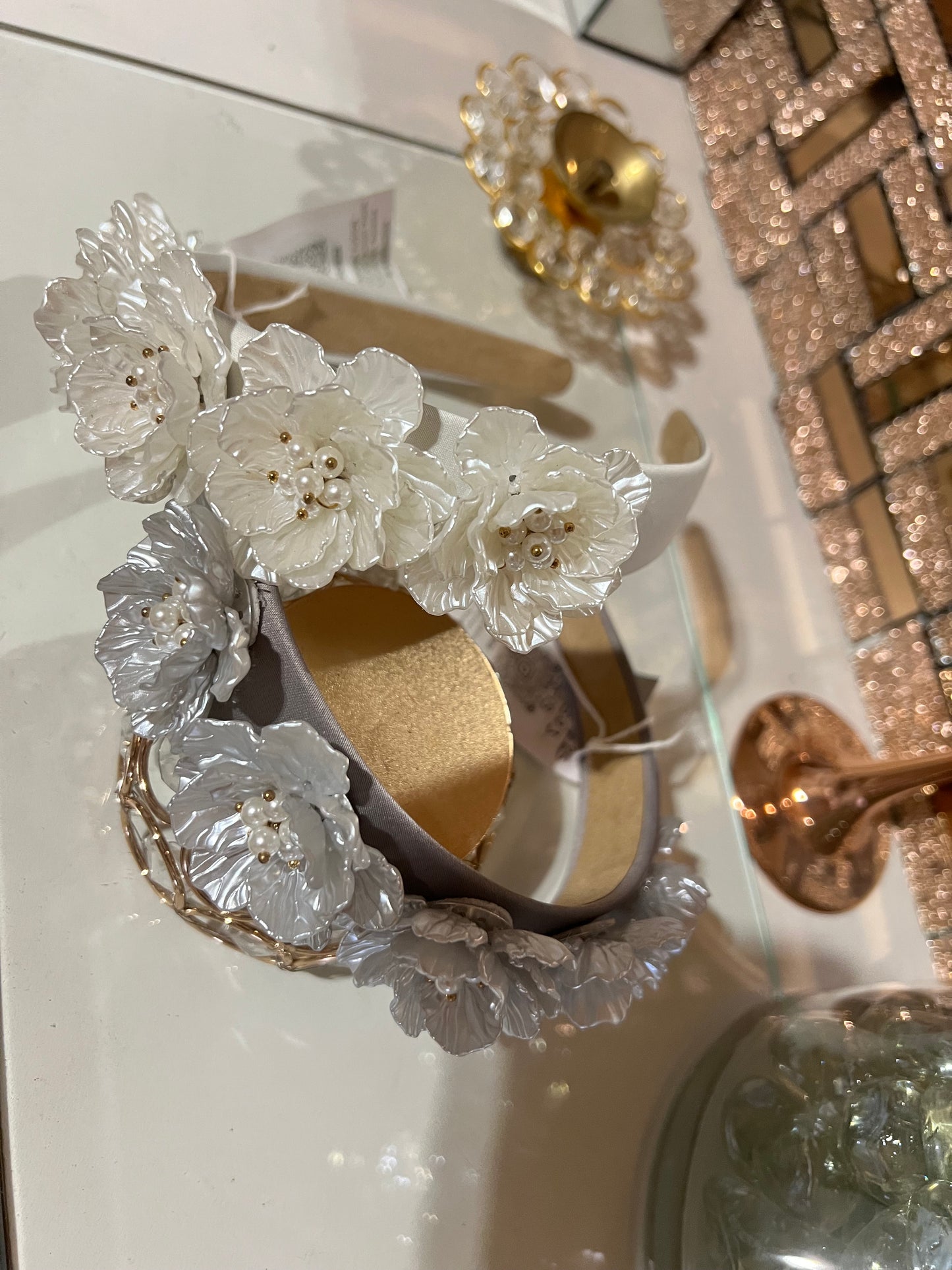 Diadema Satinada con flores