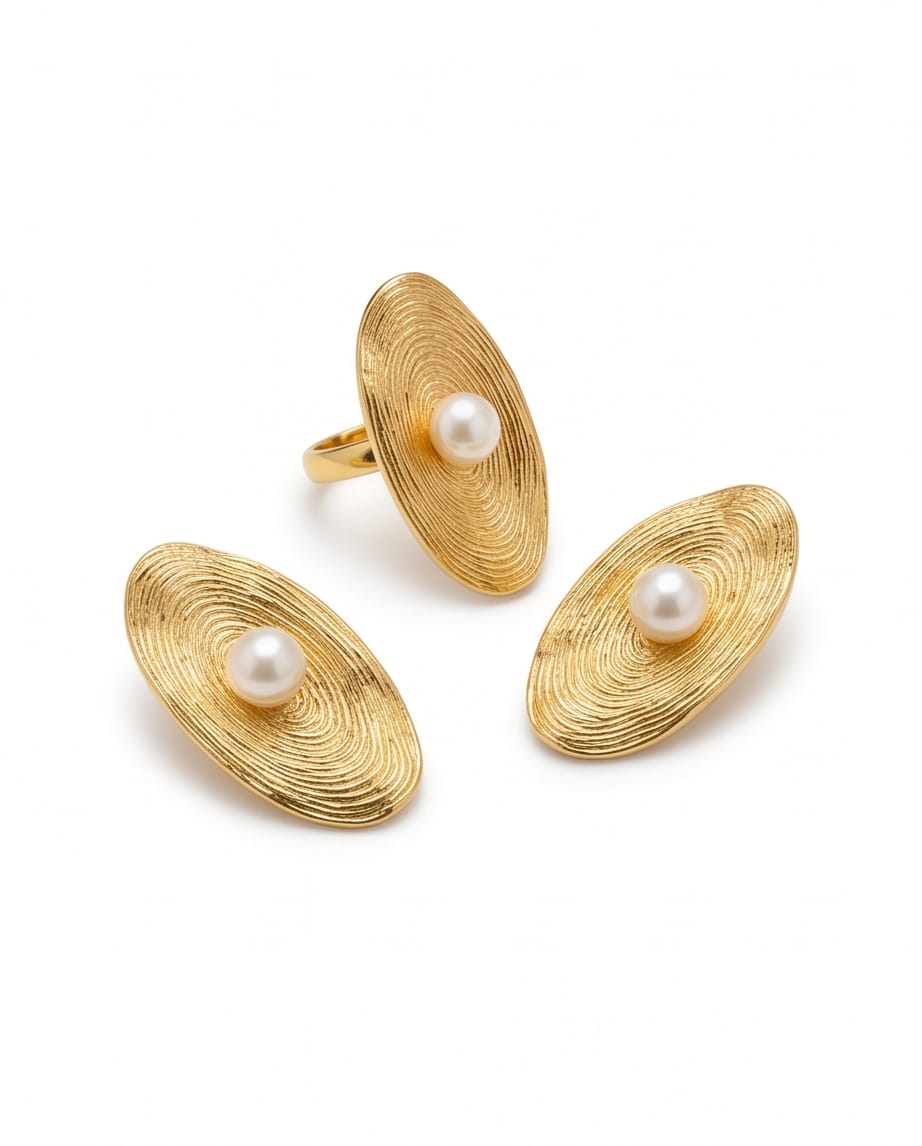 Aretes Perla Imperial