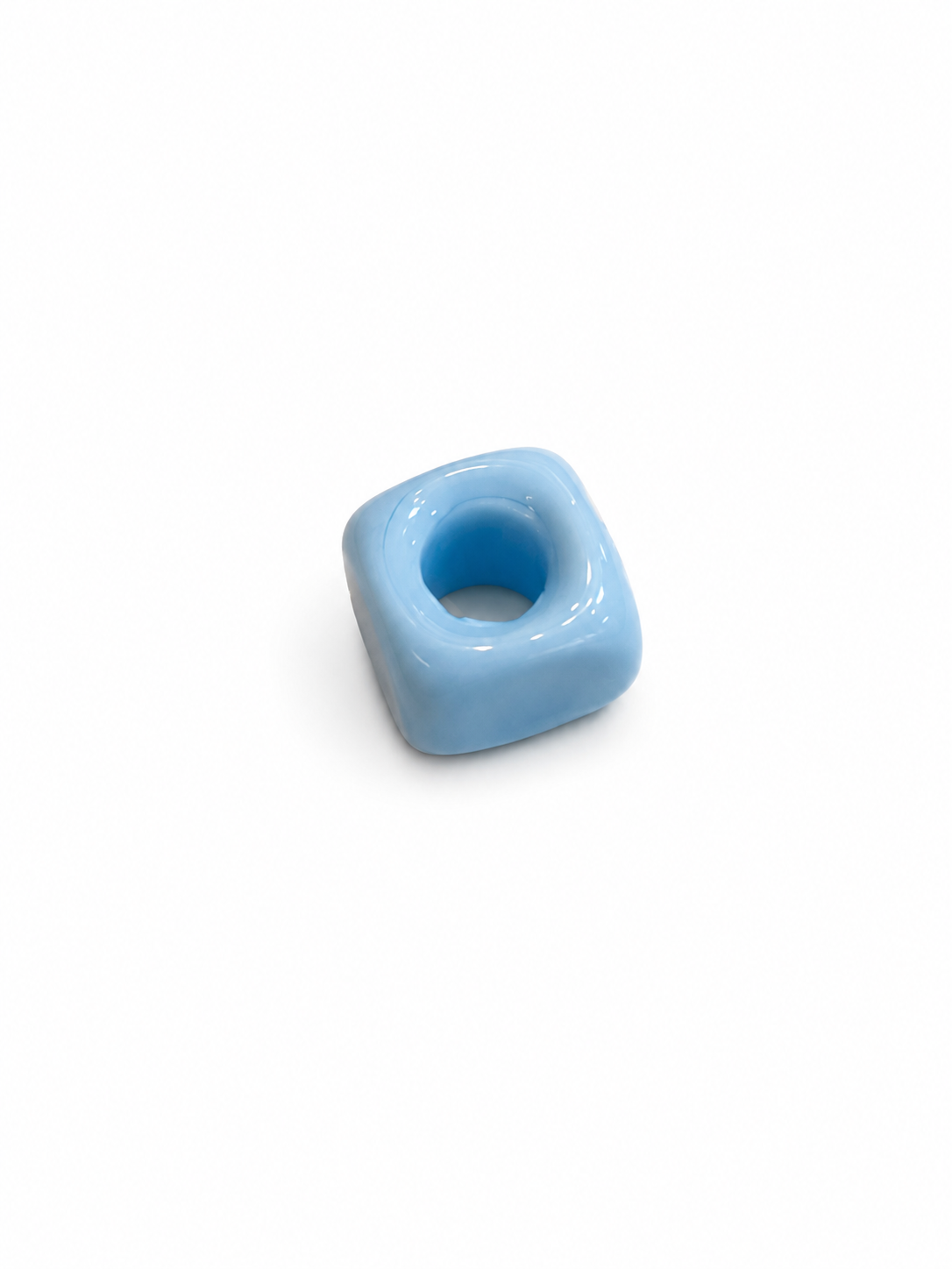 CUBO CHATO TURQUESA