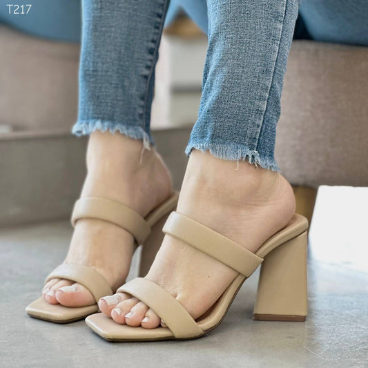 T217 Cubana Heel Sandals