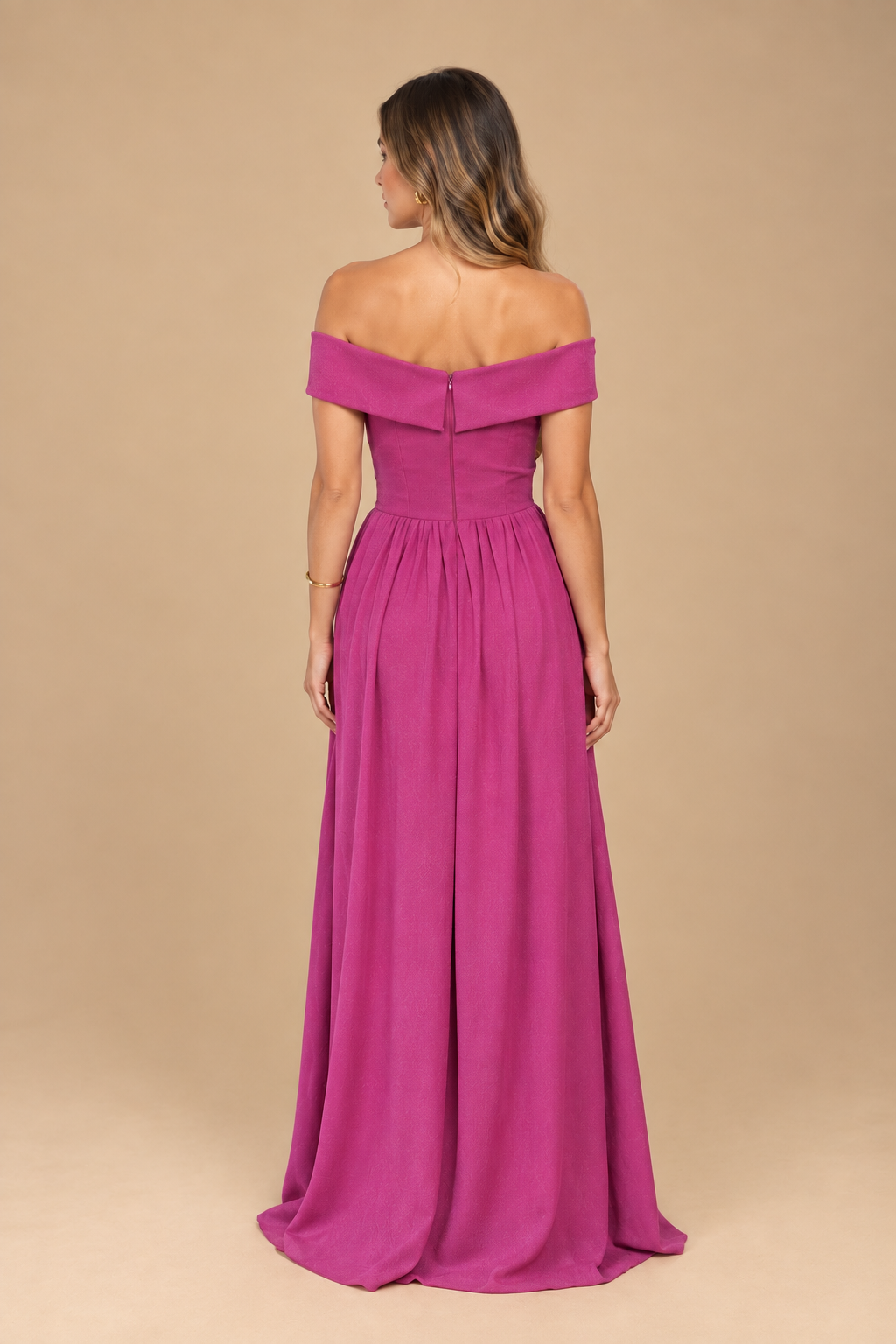 Vestido Leila Fucsia