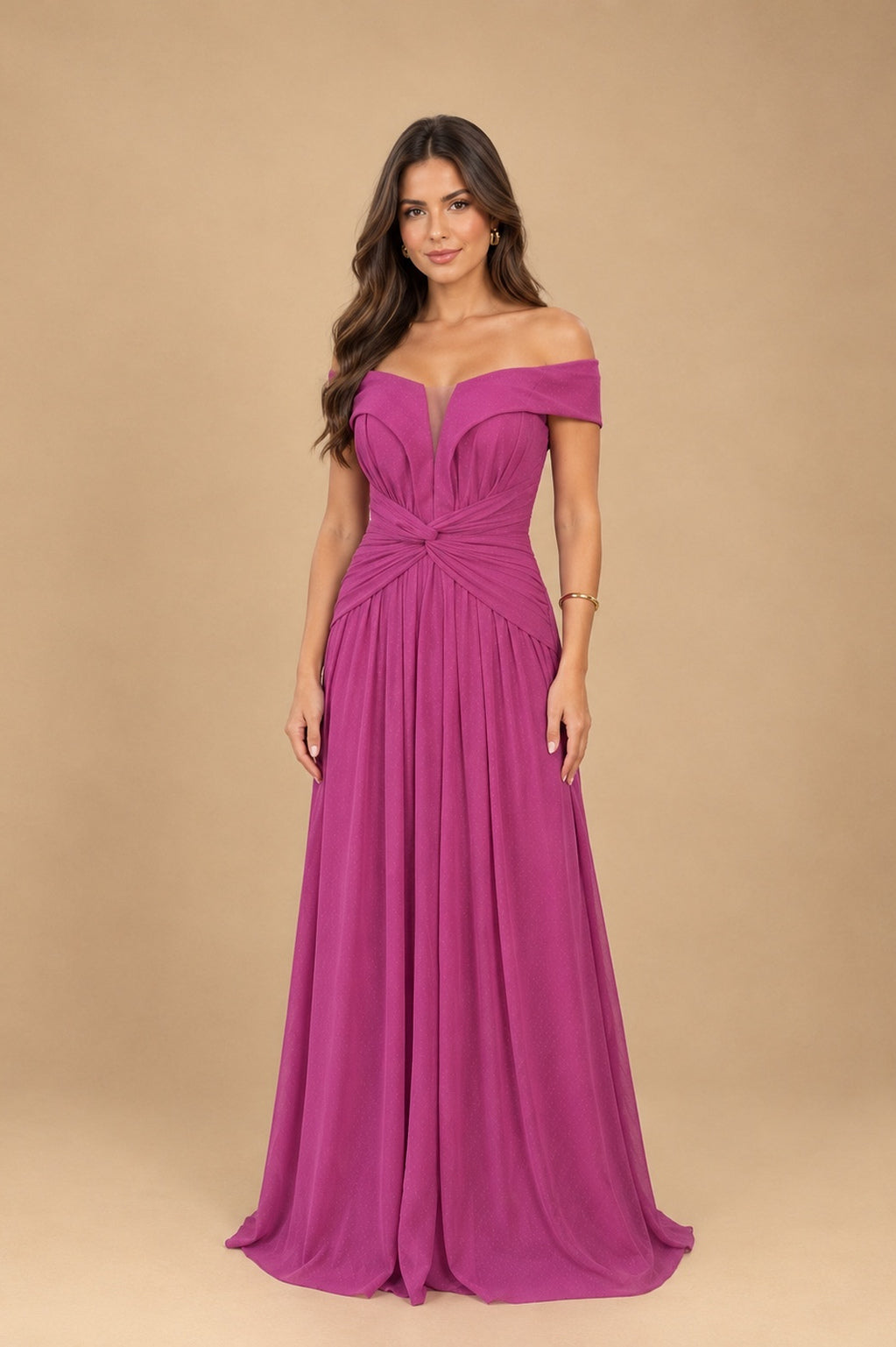 Vestido Leila Fucsia