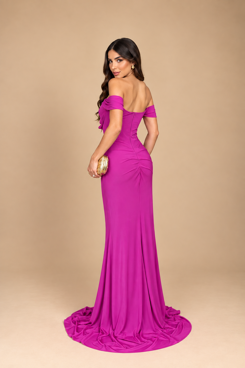 Vestido Maryam Fucsia