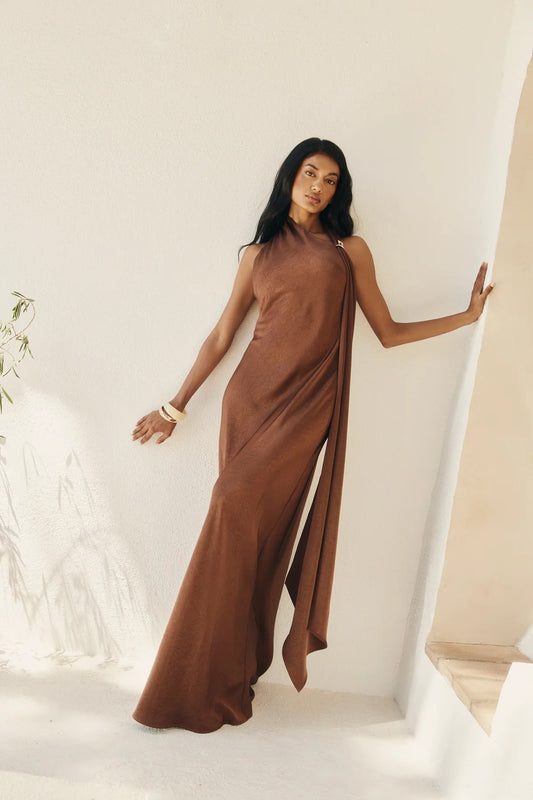 Vestido Café